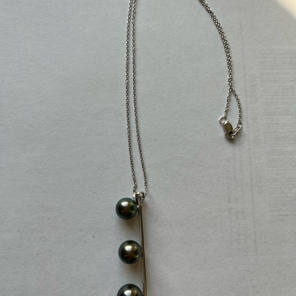 Tahitian Cultured Pearl necklace - Picture 2 of 7